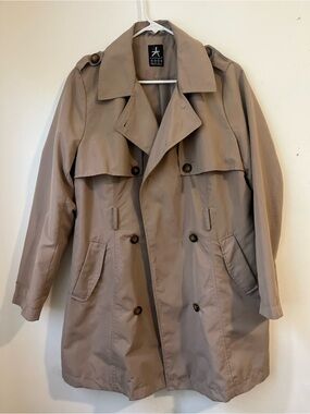 Atmosphere Beige Lightweight Trench Jacket